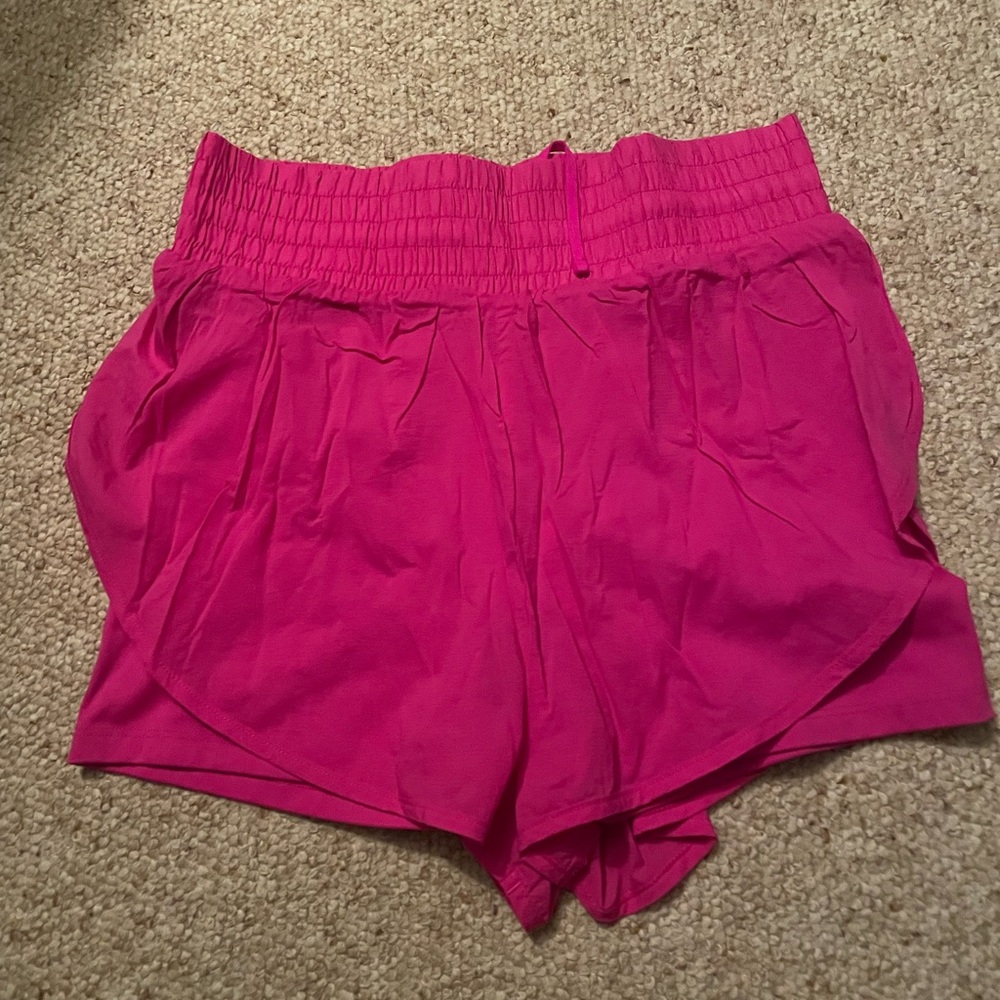 All in Motion Women's Bright Pink Athletic Shorts